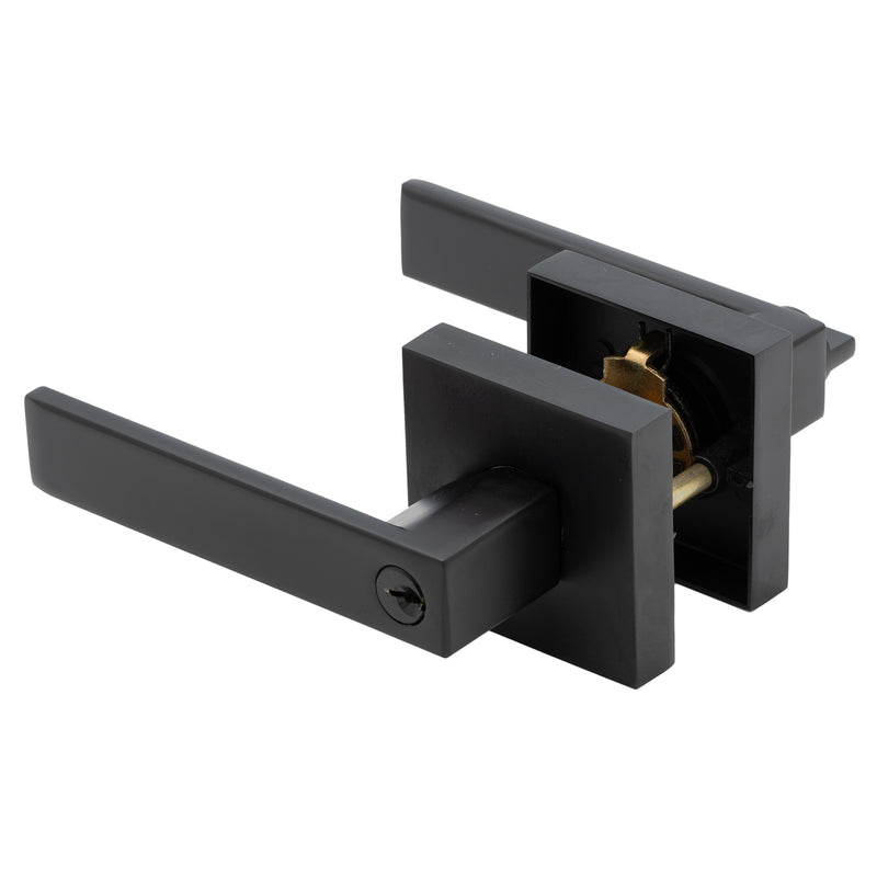 Tobo Door Handle Lever Set -Matte Black