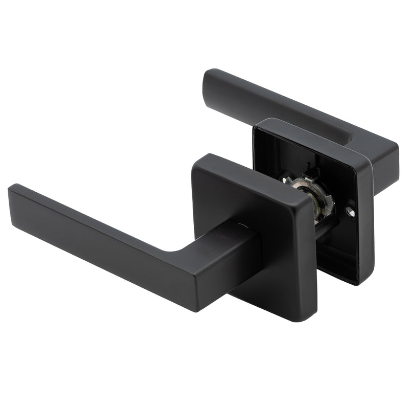 Tobo Door Handle Lever Set -Matte Black