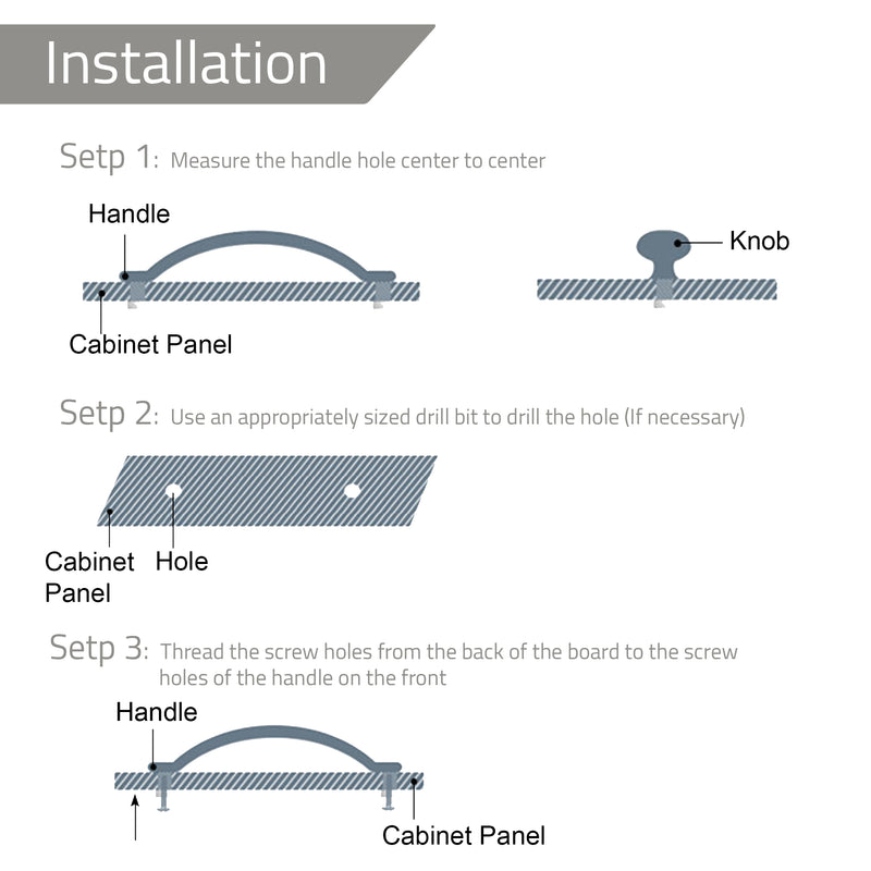 Cabinet Pulls with Premium Crystal