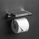 Carre - Toilet Paper Holder with Shelf