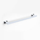 Towel Bar Brushed Brass 24' Copper Rectangle Base