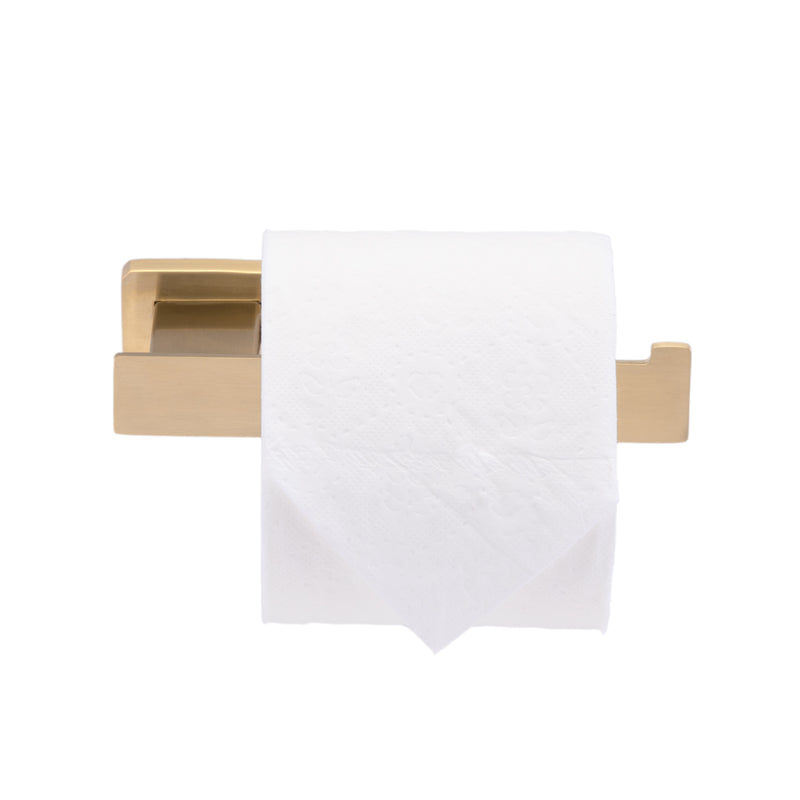 Toilet Paper Holder Brushed Gold