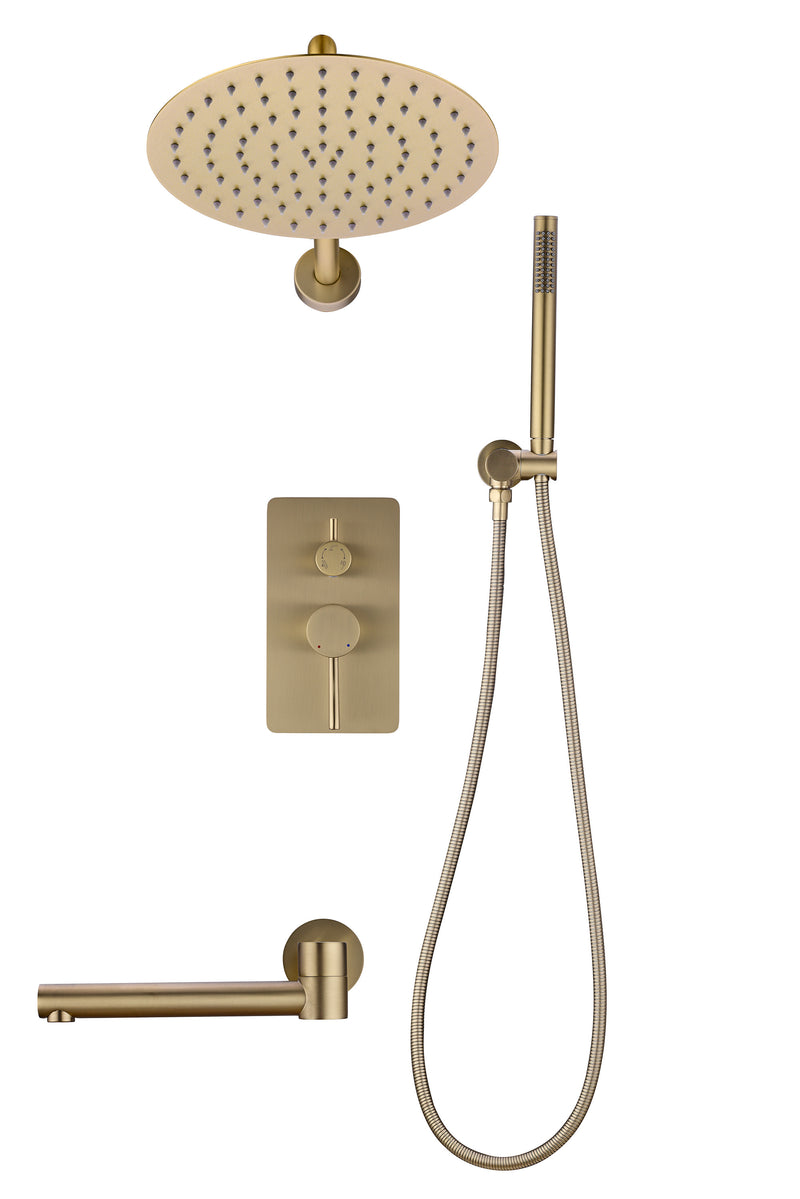 Rio - 3 ways pressure balanced shower Faucet